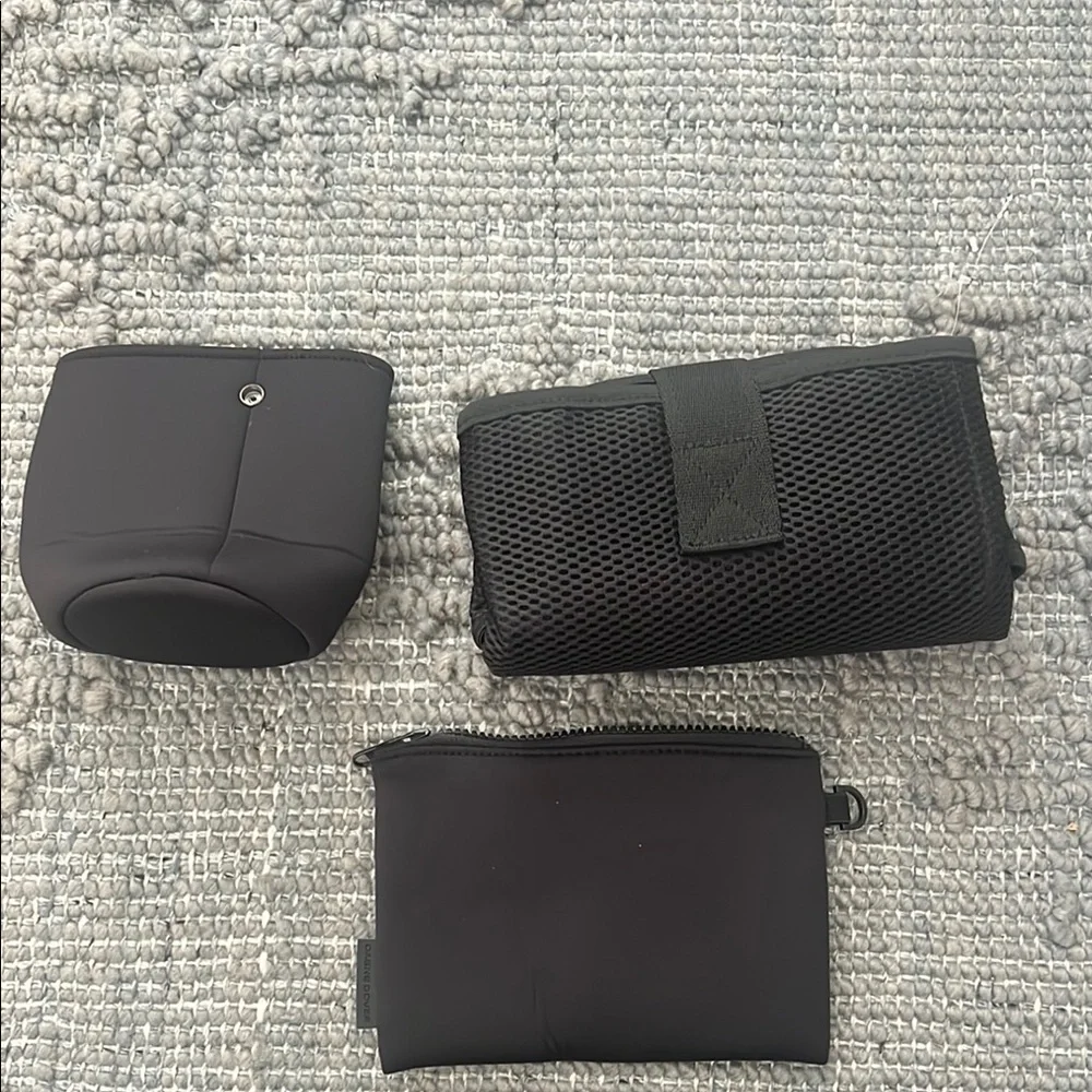 Dagne Dover Black Diaper Bag with Dual Zippers - Picture 2 of 5